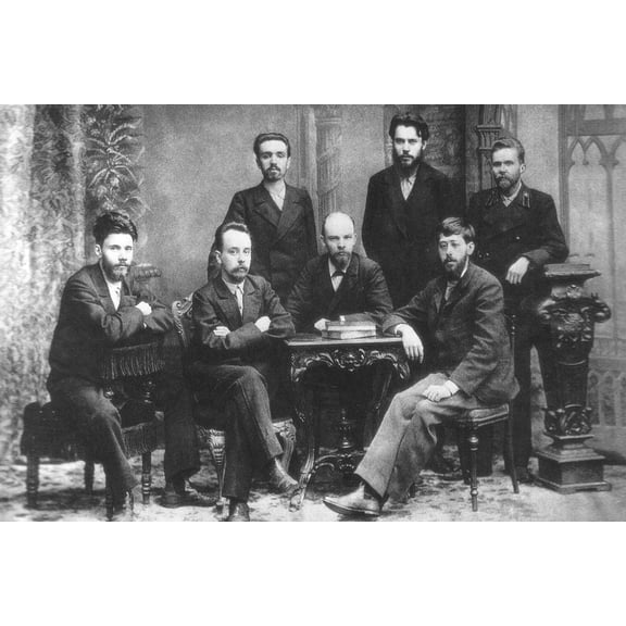 24x36 gallery poster, Vladimir Lenin, League of Struggle for the Emancipation of the Working Class in 1897