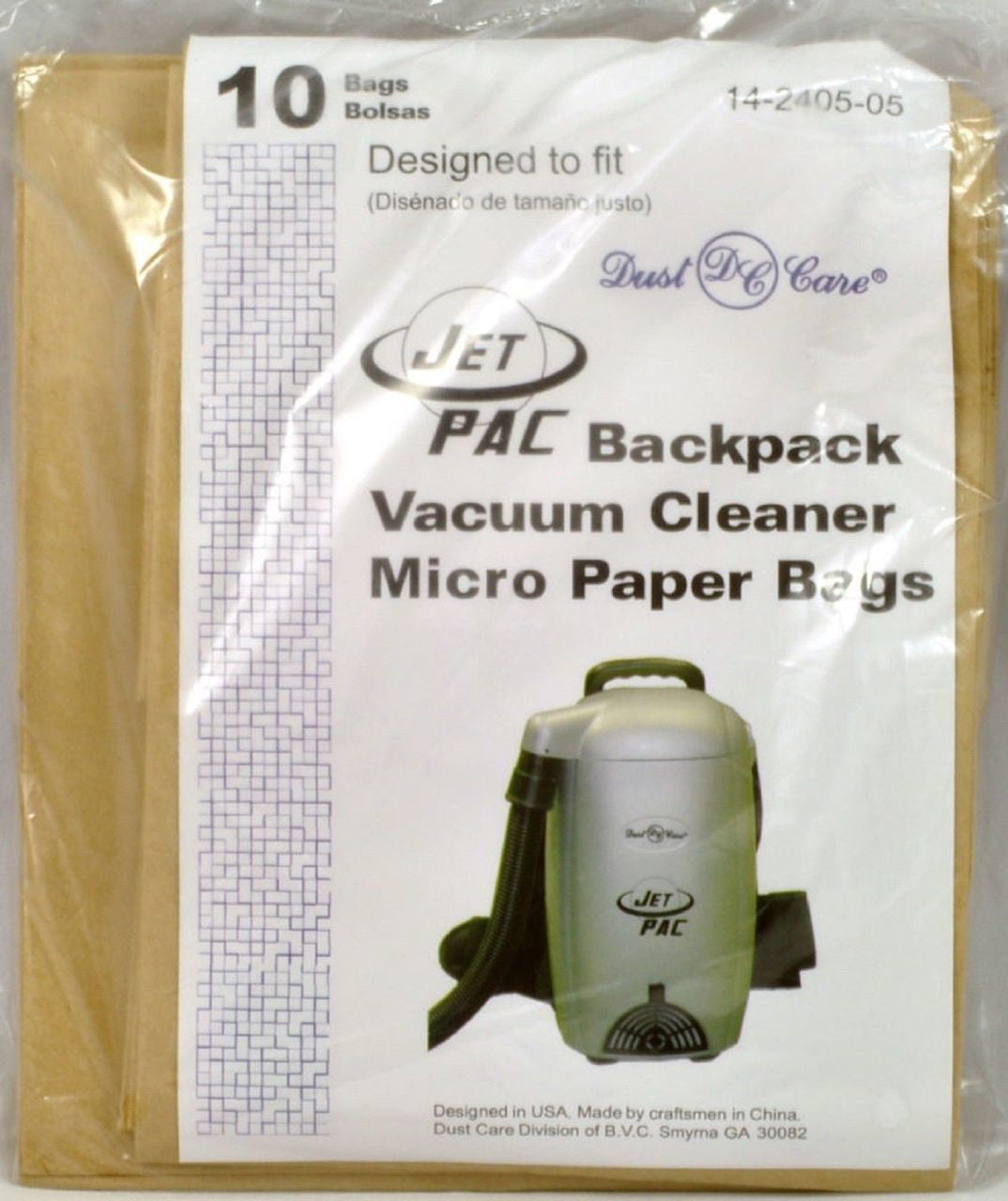 REPL Hoover Washable Cloth PortaPower Vacuum Bag Part # 43662023 