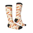 thumbnail image 3 of Vsdgher Cartoon Chicken Print Thigh High Socks Extra Long Stretchy Sock Women Over Knee High Opaque Stocking Daily Wear, 3 of 5