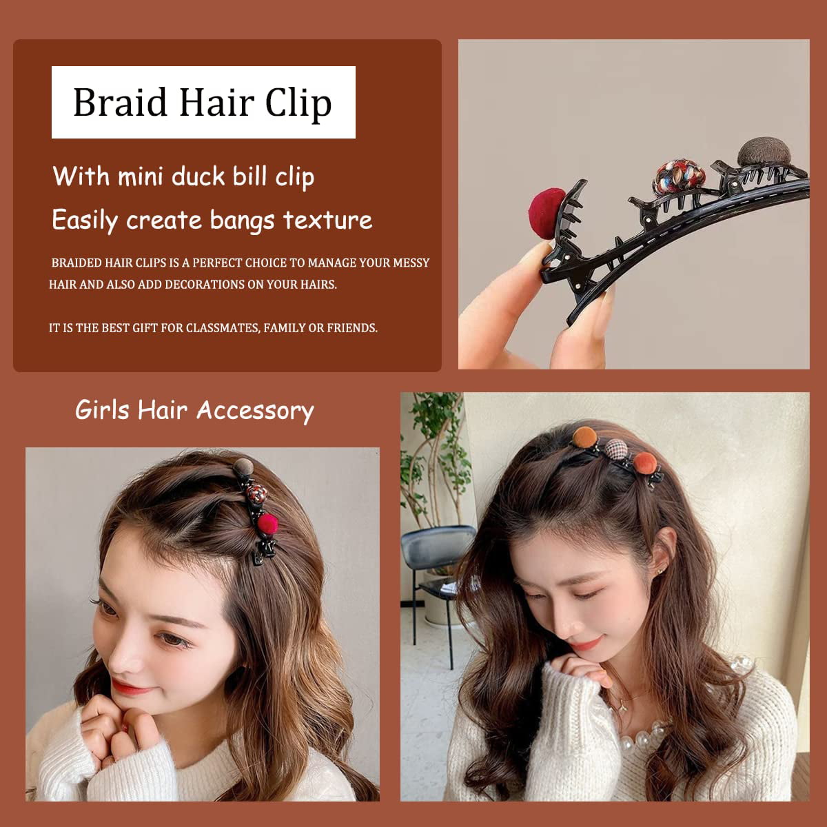 As requested here's the video with the mini clips! #easyhairstyles #cl, Mini Clip Hairstyles