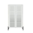 thumbnail image 1 of Abbey Decor Glass Cabinet in White made from Engineered Wood, 1 of 10