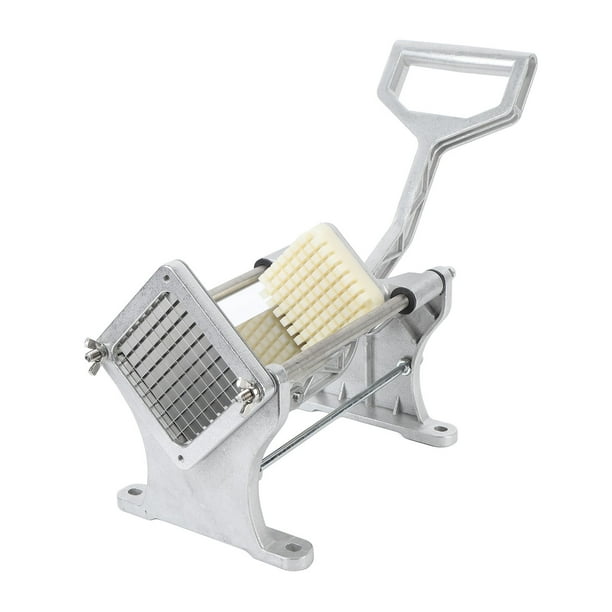 Cortador de Fry Franceses, Cortador de Papa de Acero inoxidable Herramienta de Aleación de Aluminio Descanso para Ahorro de Ahorro