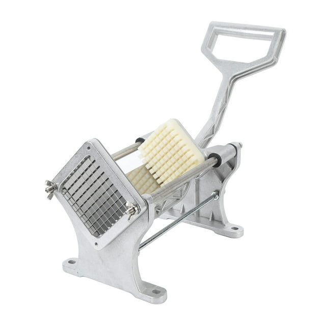 Cortador de Fry Franceses, Cortador de Papa de Acero inoxidable Herramienta de Aleación de Aluminio Descanso para Ahorro de Ahorro