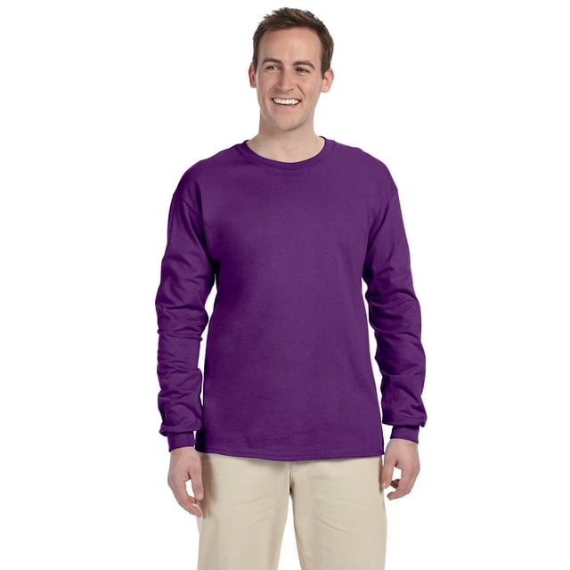 Gildan Men's Double Needle Bottom Hem Rib Knit T-Shirt, Style G2400