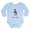 Sky Blue, variant on CafePress - Beagle Christmas Long Sleeve Infant Bodysuit - Long Sleeve Cotton Baby Bodysuit