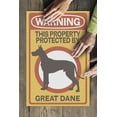 thumbnail image 3 of Great Dane, Warning (19x27 inches, Premium 500 Piece Jigsaw Puzzle for Adults and Family, Made in USA), 3 of 4