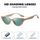 thumbnail image 3 of Gafas de Sol Retro Vintage Ojo de Gato Fozono UV400 FZN7514 para Mujer, 3 of 6