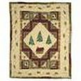 thumbnail image 2 of Forest Log Cabin Throw, 2 of 2