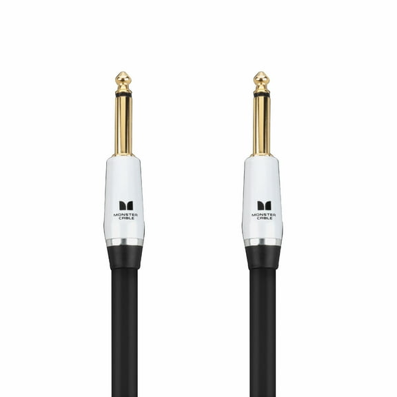 Monster Prolink Studio Pro 2000 12ft Instrument Cable, 24K Gold Contacts, Copper Shielding