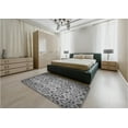 thumbnail image 5 of Ahgly Company Machine Washable Indoor Rectangle Transitional Dark Gray Area Rugs, 5' x 7', 5 of 7