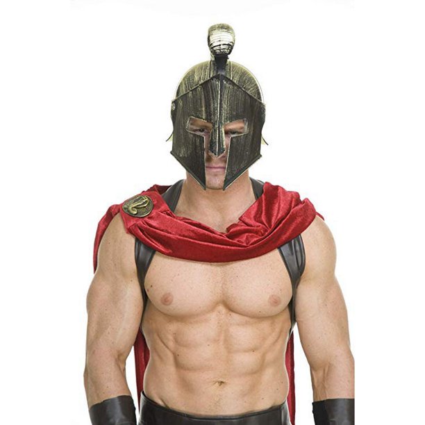 Halloween Spartan Legions Gold Helmet