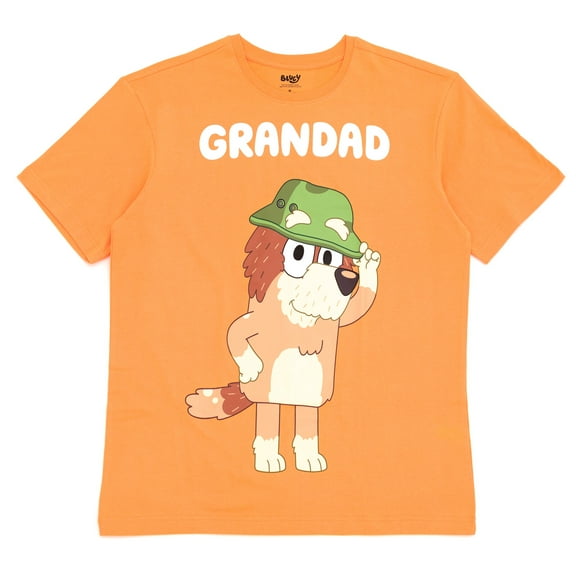 Bluey Grandad Matching Family T-Shirt Adult