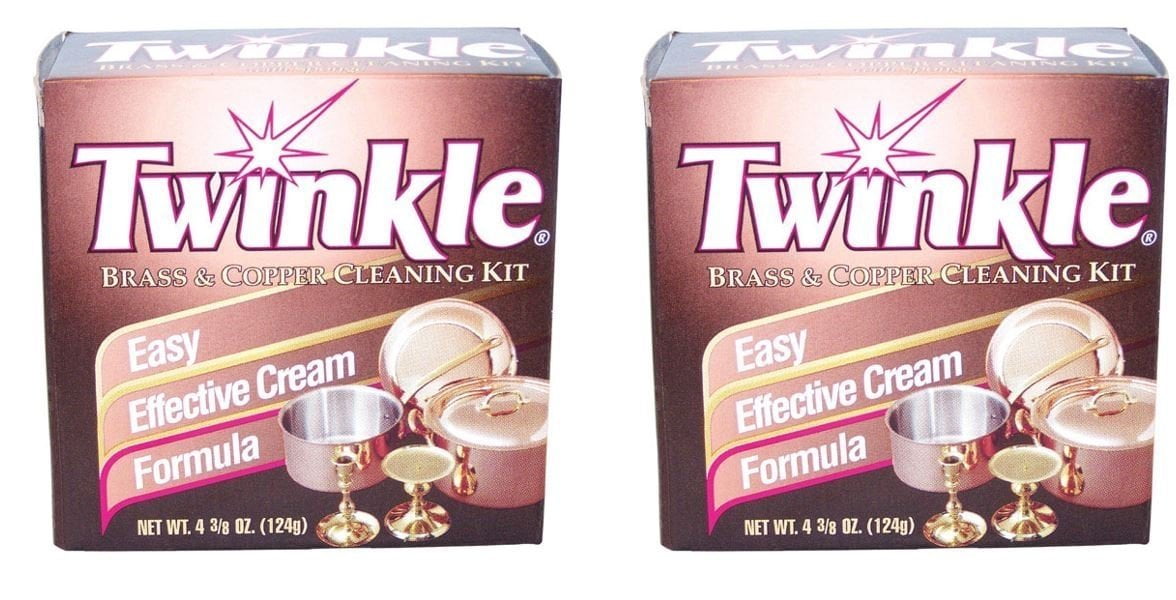 Pack of 12 4.4 oz Twinkle Brass & Copper Cleaning Kit by Malco Procucts 