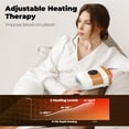 thumbnail image 2 of CINCOM Upgraded Hand Massager, Rechargeable Hand Massager with Heat and Compression for Arthritis and Carpal Tunnel with Touch Screen,Gifts for Women Men Elderly FSA/HSA Eligible, Lively Orange, 2 of 10