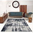 thumbnail image 2 of Ladole Rugs Super Soft Niagara Micro Polyester Area Rug Carpet in Grey-Ivory (2'7" x 9'10", 80cm x 300cm), 2 of 4
