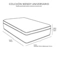 thumbnail image 2 of Colchón Matrimonial Wendy Aniversario, 2 of 7