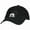 Black, variant on Women's Dad Cap with Chenille Patch, Black