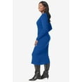 thumbnail image 3 of Jessica London Women's Plus Size Scoop-Neck Sweater Dress, 3 of 4
