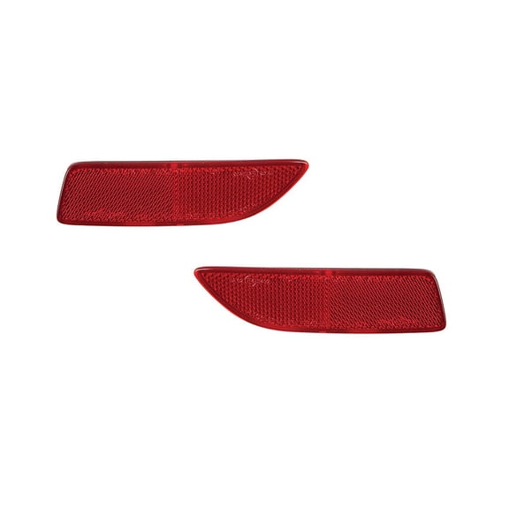 NEW REFLECTOR LIGHT PAIR IS COMPATIBLE WITH TOYOTA COROLLA 2011-13 81910-02130 8192002030 8191002130 TO1185102 81920-02030