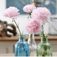 thumbnail image 2 of 11 Inch Bouquets 10 Stem Carnations,Outdoor UV Resistant No Fade Artificial Flower,Mini Carnation Silk Petals Fake Flowers Forever Plants for Photo Props Home Party and Wedding Decor, 2 of 7