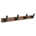thumbnail image 5 of FESTFENDS Modern Wall Hook Solid Wood for Elegance and Functionality Elegant Black, 5 of 8