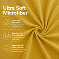 thumbnail image 6 of EVOLIVE Ultra Soft Microfiber Body Pillow Cover/Pillowcases 21"x54" with Hidden Zipper Closure (Spicy Mustard), 6 of 7