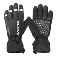 thumbnail image 2 of Xihbxyly Ofertas de Hoy Guantes Antideslizantes Integrados para Ciclismo Al Aire Libre y Esquí Térmico, Color Negro, 2 of 4