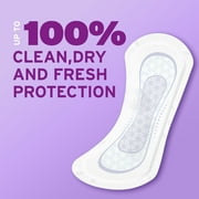 Poise Daily Incontinence Panty Liners, 2 Drop Very Light Absorbency, Long, 81 Count