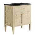 thumbnail image 2 of Modway Elysian 30" Wood Bathroom Vanity in Black Burl, 2 of 10