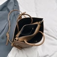 thumbnail image 4 of LHSHIDU Top-handle Crossbody Bag Bucket Bag for Women Pebbled Leather Shoulder Bag Satchel Purses and Handbags Tote Purse, 4 of 6