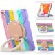 thumbnail image 2 of Funda para iPad de 9.ª/8.ª/7.ª generación (funda resistente para iPad de 10,2 pulgadas 2020/2019) con protector de pantalla, soporte giratorio/portalápices/hombro de transporte, 2 of 5