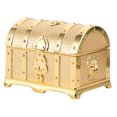 thumbnail image 4 of DRAFIDEEP 1Pc Portable Vintage Jewelry Box Decorative Storage Case For Women 7x5x5Cm Zinc Alloy Material, 4 of 8