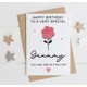 thumbnail image 2 of Tarjeta de Felicitación IrmaShops Flor de Crochet para Cumpleaños de Abuela, 2 of 2