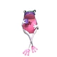 thumbnail image 1 of Hongchun Iron Cross Legged Frog Ormament, Colorful Frog Statue Interesting Toad Statue Garden Decorate(Large - Purple), 1 of 3