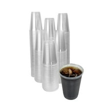 7 oz Clear Disposable Plastic Cups - Bulk Party Cups, Plastic Cups disposable, Water cups, PP Clear Plastic Cups, Party Cups, Transparent Cups for Birthday Parties, Picnics, 100 Counts - 7STAR