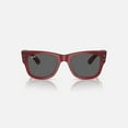 thumbnail image 3 of Sunglasses Ray-Ban RB 840 S 6679B1 Mega Wayfarer Transparent Red, 3 of 5