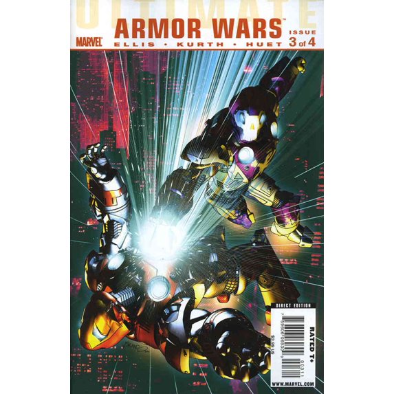 Ultimate Armor Wars #3 VF ; Marvel Comic Book