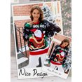 thumbnail image 7 of Hibeli Women Christmas Jumper Cute Santa Snowflake Graphic Knitwear Sweater, 7 of 7