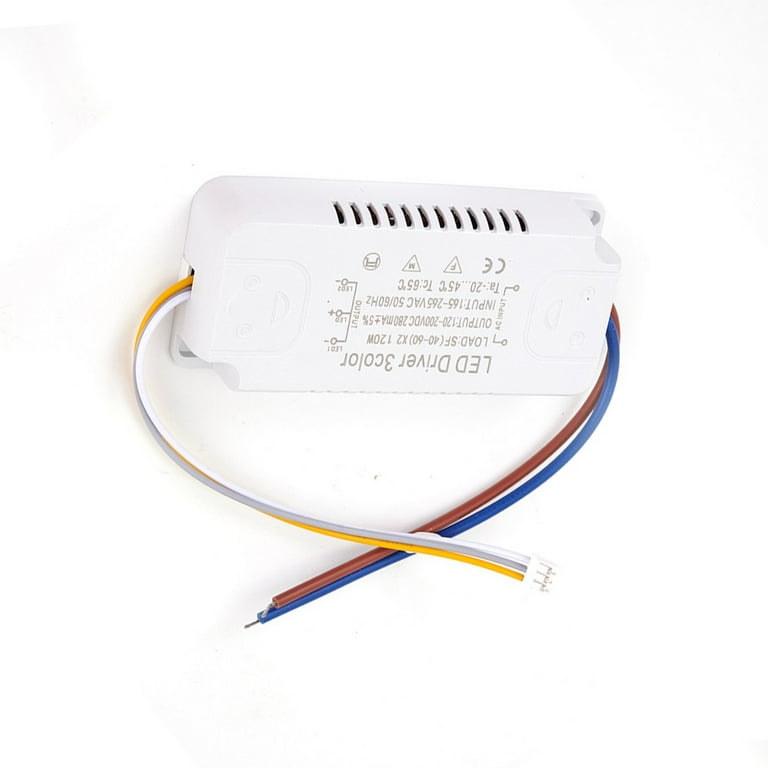LED Driver 3 Color for LED Lighting Non-Isolating Transformer (40-60W)X2 -