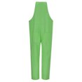 thumbnail image 4 of Gibobby Mono Corto Informal Mono de tubo recto con estampado de moda informal de verano para mujer(Verde， XL), 4 of 5