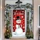thumbnail image 1 of Cortina navideña de poliéster de 35 x 72 pulgadas con diseño de Papá Noel | Decoración festiva de pared duradera | Fácil de instalar para puerta de entrada, uso en interiores y decoración de fiestas, 1 of 6