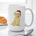 thumbnail image 6 of CafePress - Santa Puppy - 15 oz Ceramic Large White Novelty Mug, 6 of 6