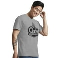 thumbnail image 2 of Ozzy Osbourne Men's Officially Licensed Crown Skull Graphic Tee T-Shirt (Medium, Vintage Grey), 2 of 2