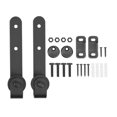 thumbnail image 1 of Cabinet Sliding Barn Door Hardware Kit Super Mini Sliding Door Hardware Hardware Kit Top Mount Hanger Track Closet, 1 of 8