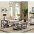 thumbnail image 5 of Convenience Concepts Oxford Table d'Appoint, Fini Bois Gris, avec Cadre en X, 5 of 5