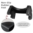 thumbnail image 4 of Tyminin Set of 4 Black Toilet Stool, Non-Slip Poop Stool for Bathroom, Plastic Potty Stool for Adults and Kids, 4 of 7