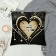 thumbnail image 2 of "Song Angel Initial Letter J Pillow Case, 2 of 5