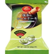 Orange Swiss Roll Matcha