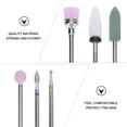 thumbnail image 4 of 1 set Creative Nail Sanding Bits Nail Art Cabezas de pulido Manicure Art Supplies, 4 of 5