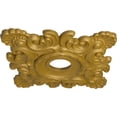 thumbnail image 3 of Ekena Millwork 18"W x 18"H x 3 1/4"ID x 1 1/2"P Crawley Ceiling Medallion (Fits Canopies up to 6 3/4"), Hand-Painted Pharaohs Gold, 3 of 5